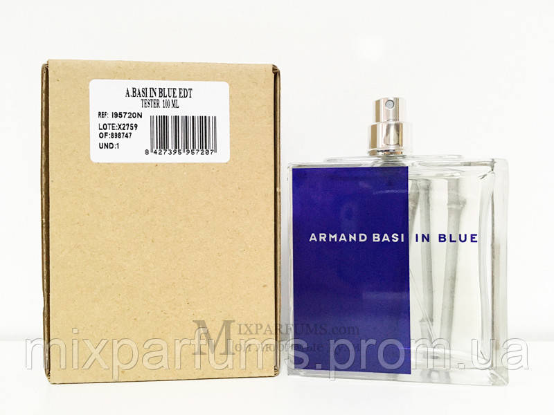 

Armand Basi In Blue edt 100 ml m TESTER WITHOUT CAP Туалетная Мужская