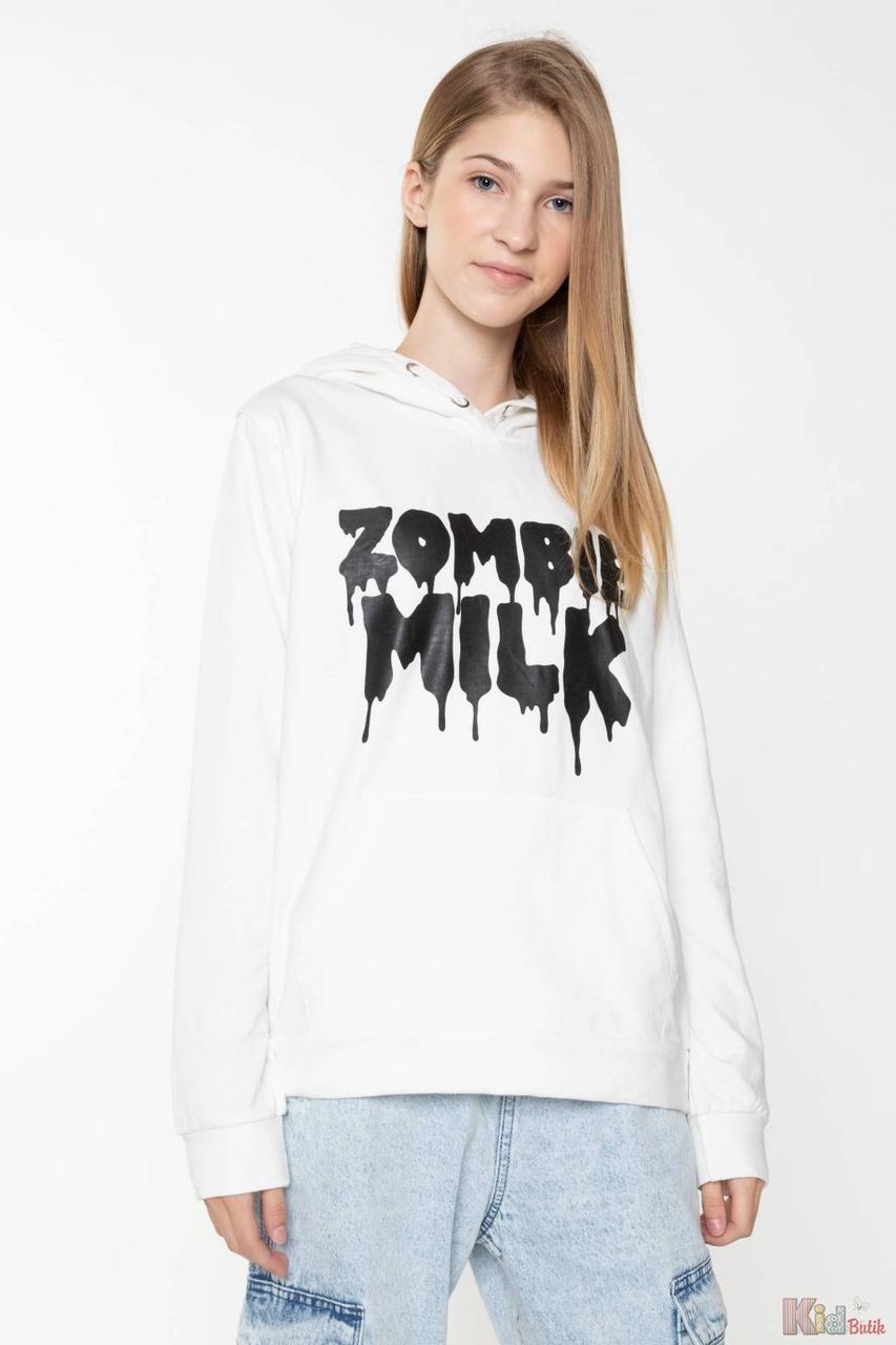 

Худи белый "Zombie Milk" для девочки (134 см.) Reporter Young 2125000680736