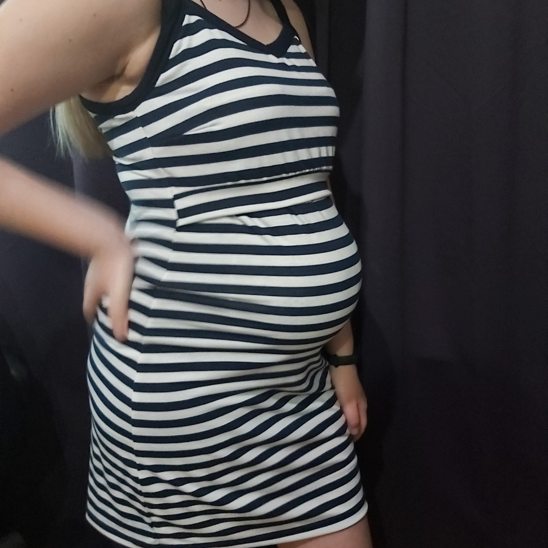 Платье летнее для беременных и кормящих