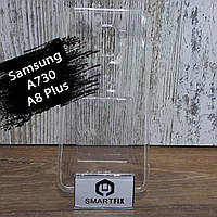 Прозрачный силиконовый чехол для Samsung A8 Plus 2018 (A730), фото 1