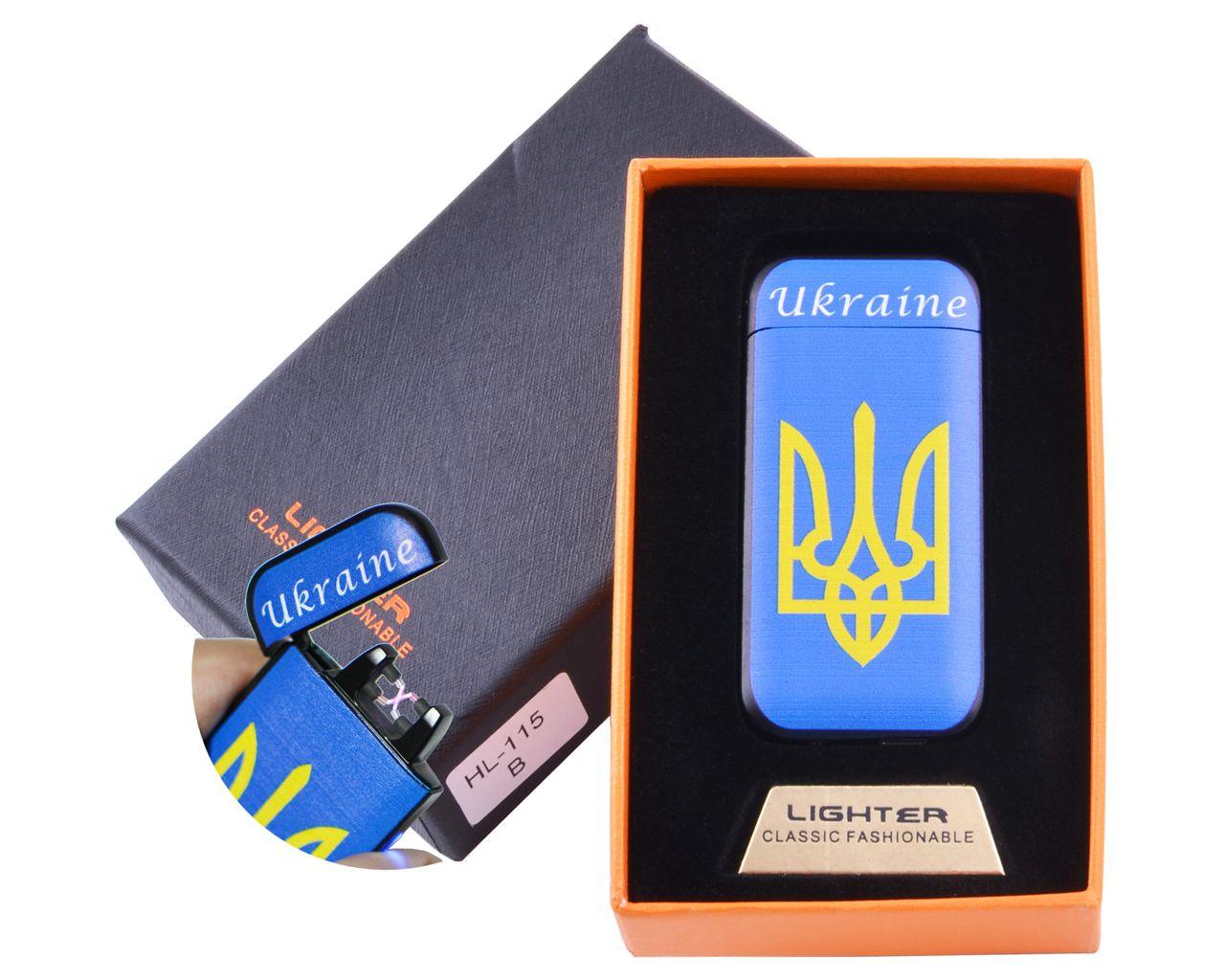 

Зажигалка электроимпульсная USB Ukraine №HL-115-2