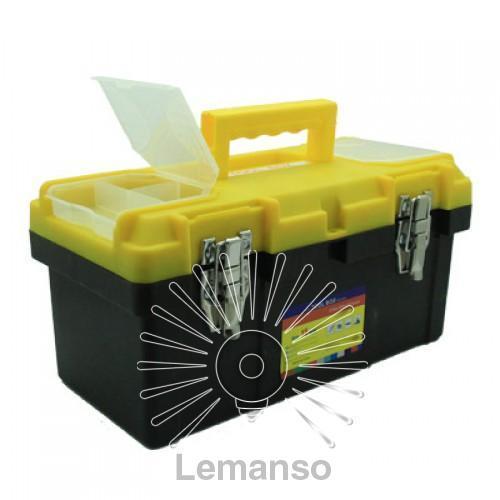 

Ящик для инструментов 15" 370*188*181мм LEMANSO LTL13004 пластик