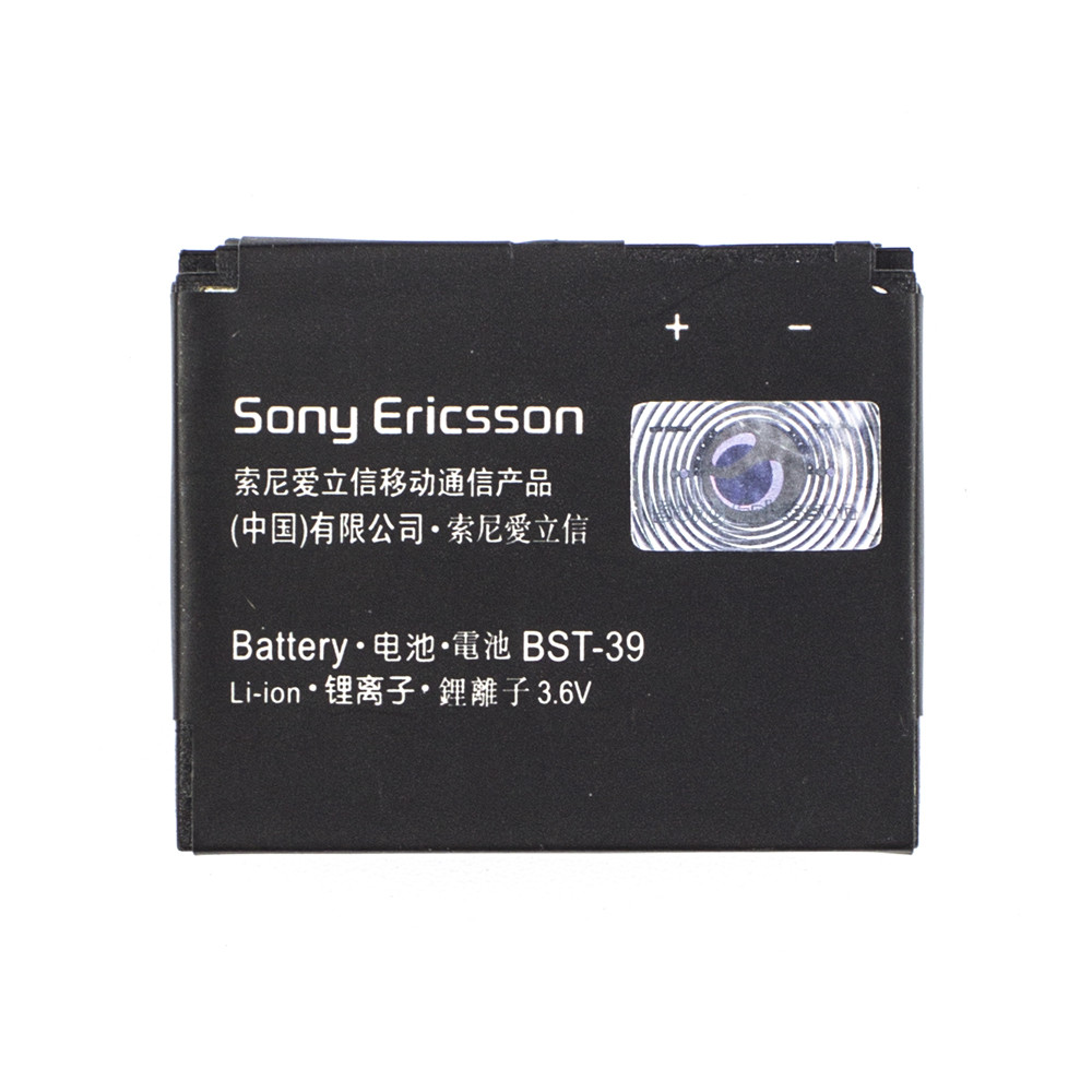 

Аккумулятор Sony BST-39 для Sony Ericsson W380/W380a/W518/W518a/W908c/W910i/Z555i/W508/W508c 920 mAh (AKB-00132)