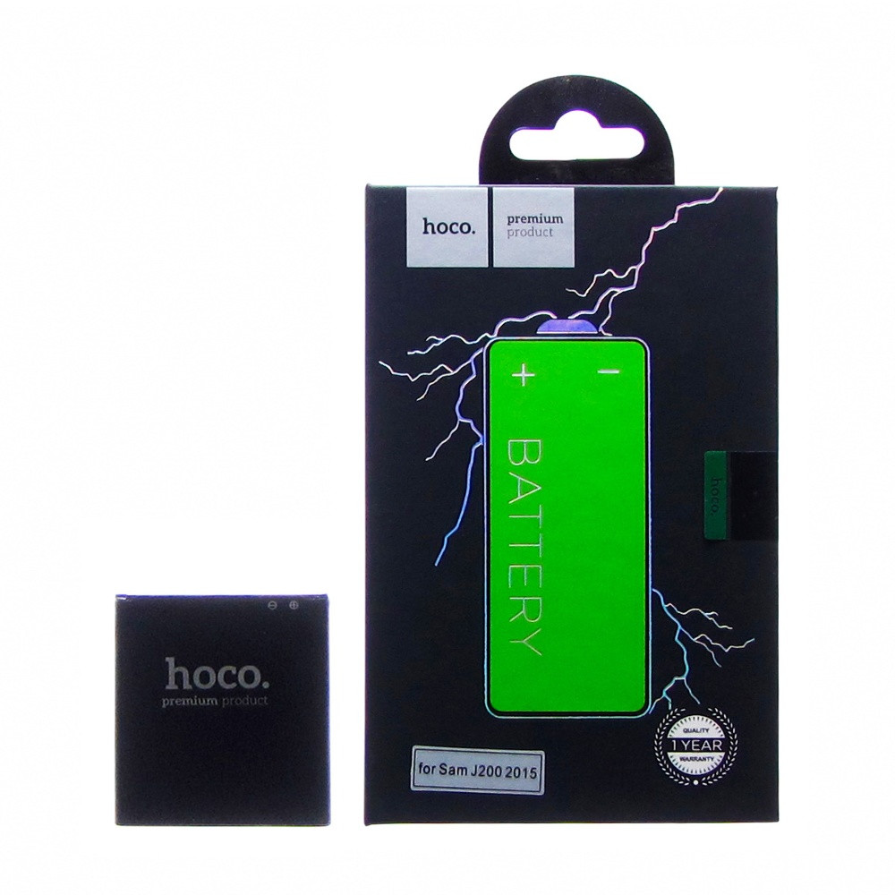 

Аккумулятор HOCO EB-BG360CBE для Samsung G360/ G361/ J200/ G360H 2000 mAh Черная (19736)