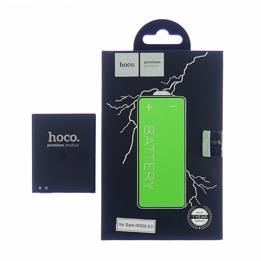 

Аккумулятор Hoco L1G6LLU для Samsung i9300 Galaxy S3 2100 mAh (20731)