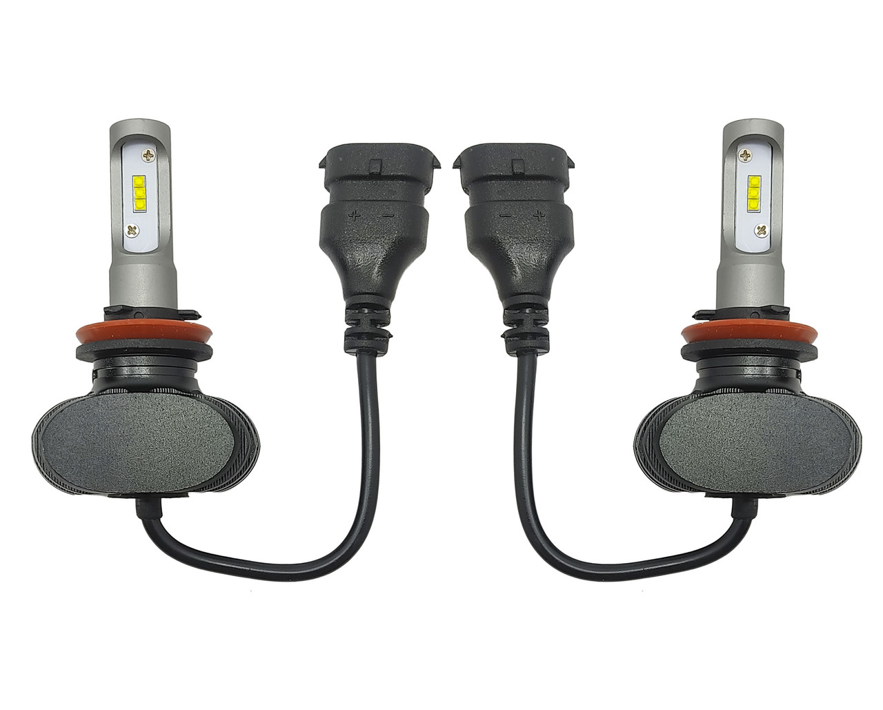 

LED лампы H-11 (H8/H9/H16) 6000K 4000Lm