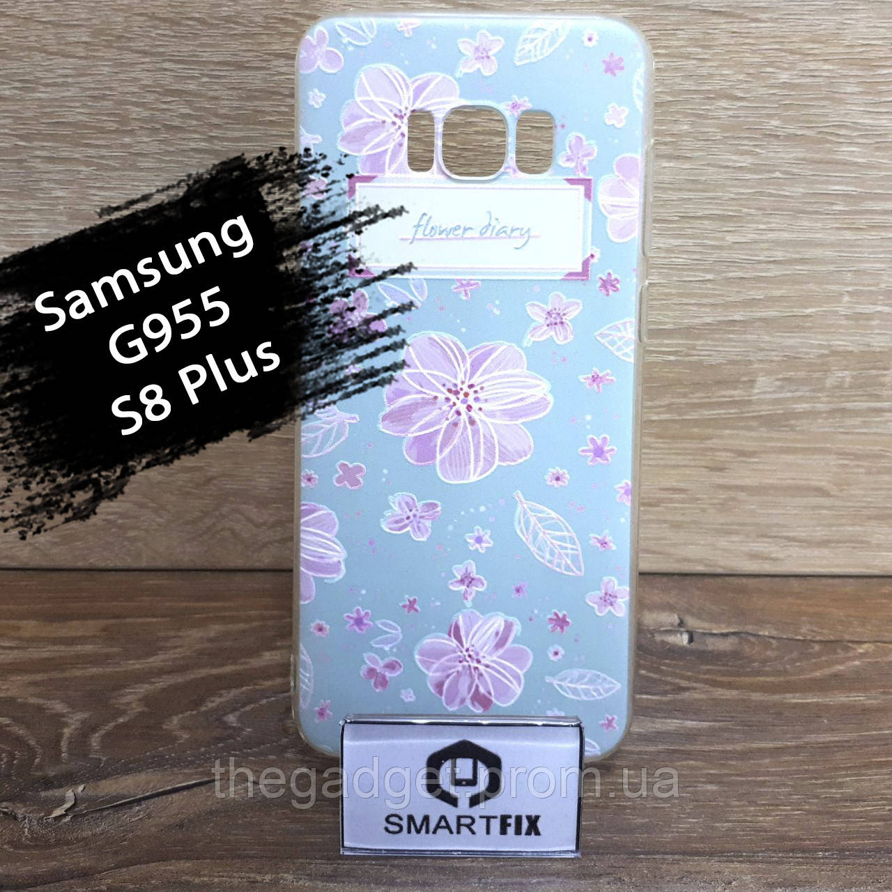 

Чехол с рисунком для Samsung S8 Plus (G955), Черный