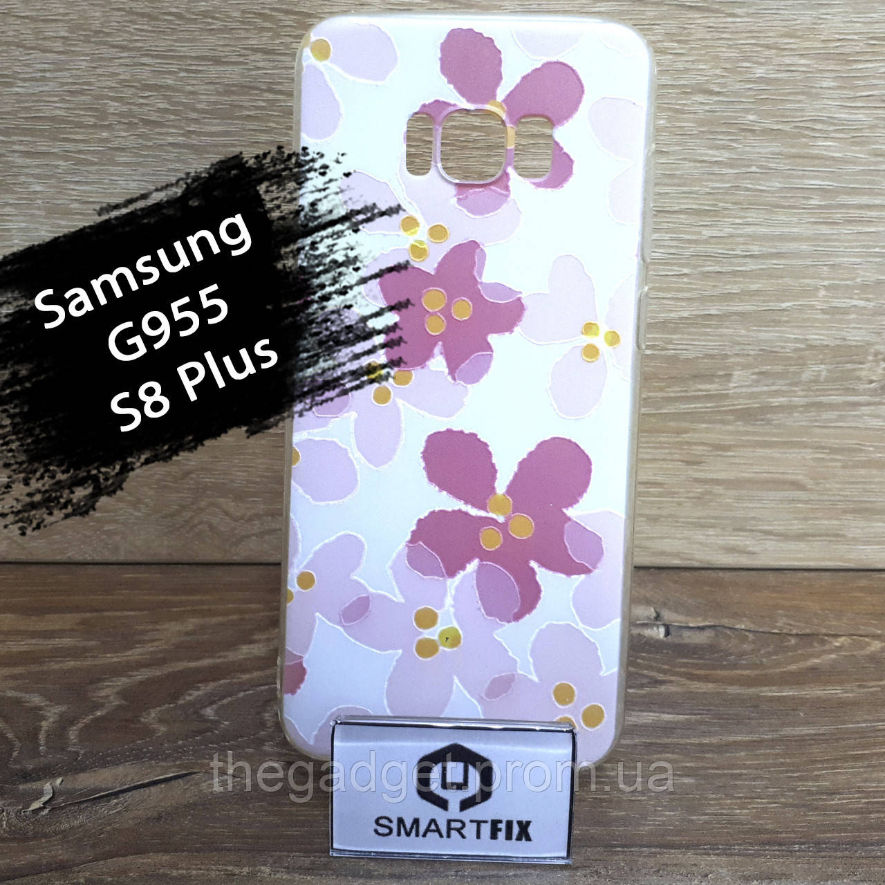 

Чехол с рисунком для Samsung S8 Plus (G955), Черный