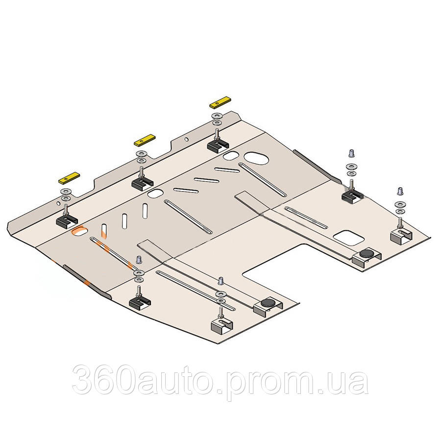 

Защита картера двигателя Kolchuga для Peugeot Expert 2007-2016 2,0 HDI | Kolchuga 1.0764.00