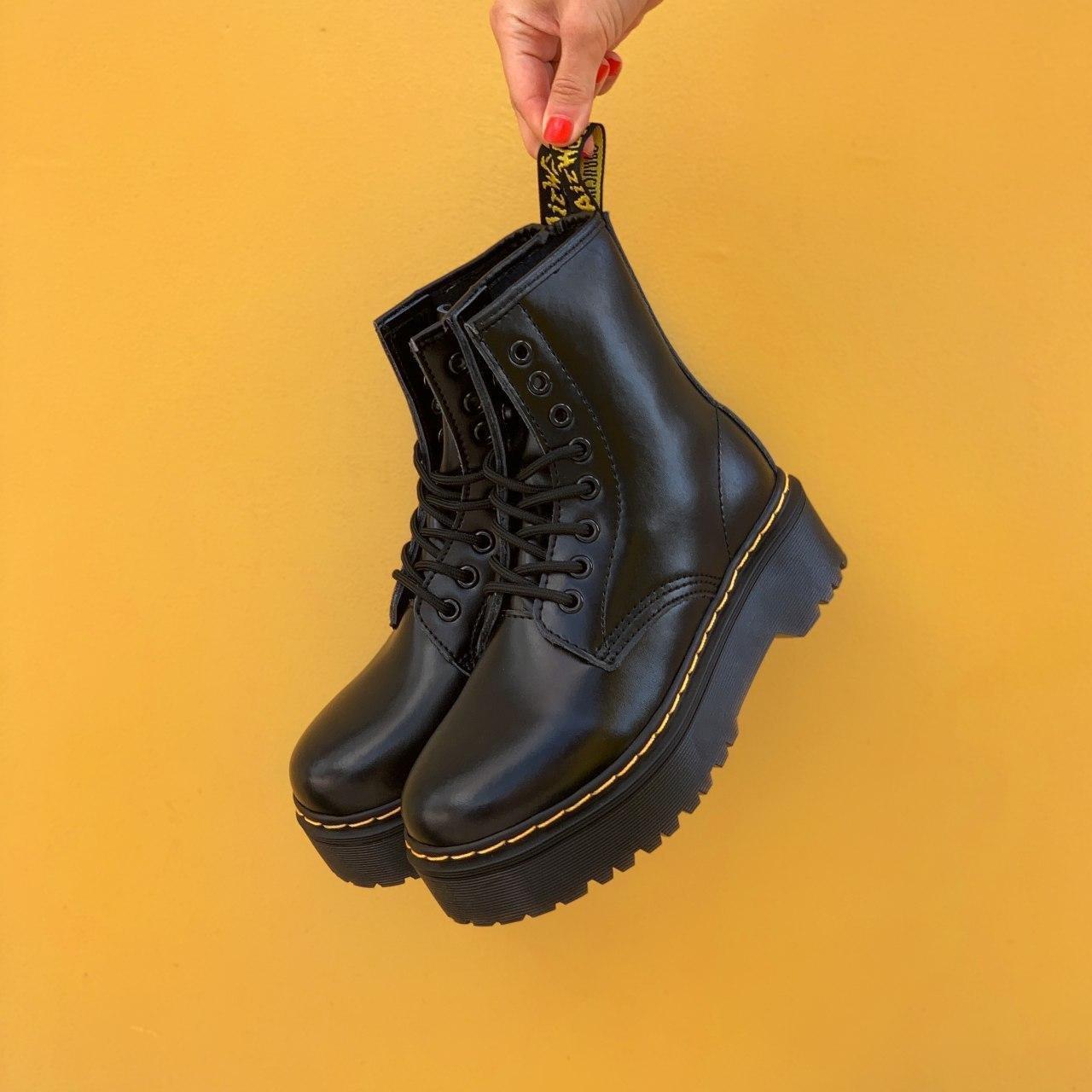 

Женские ботинки Dr. Martens Jadon Black / Мартинс Джейдон Черные 39, Черный