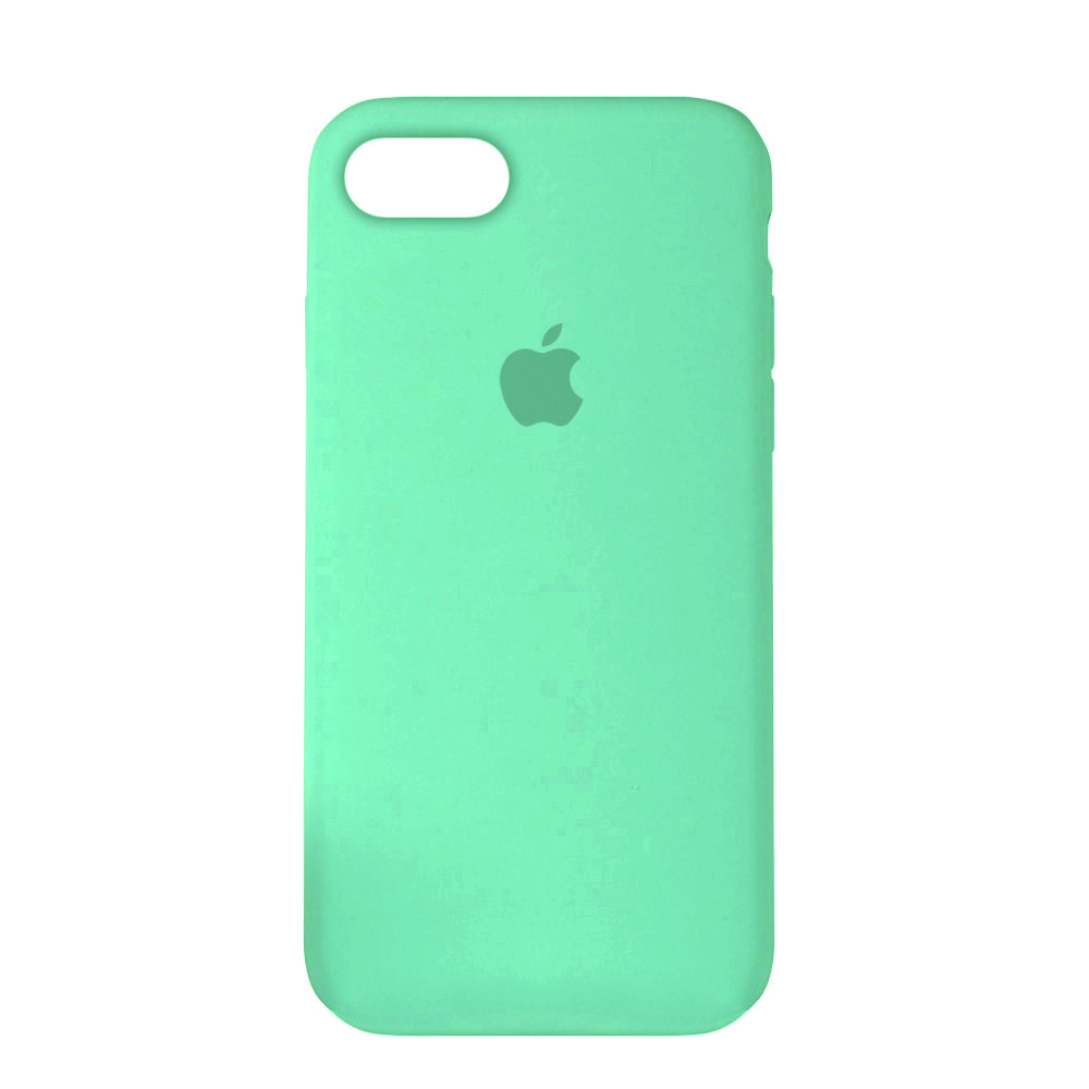 

Чехол Silicone Case Full Cover для iPhone 7 / 8 Copy Ice Blue, Бирюзовый