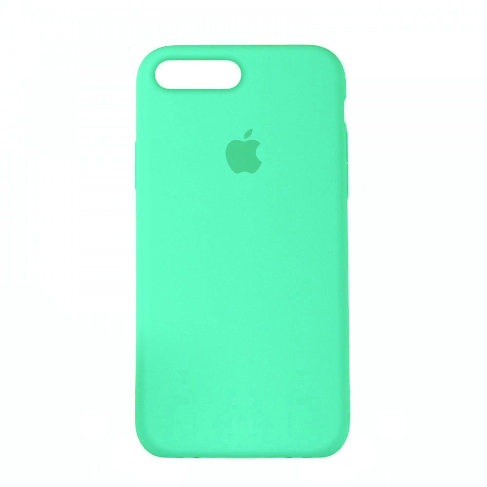 

Чехол Silicone Case Full Cover для iPhone 7 / 8 Plus Copy Light Sea Blue, Голубой