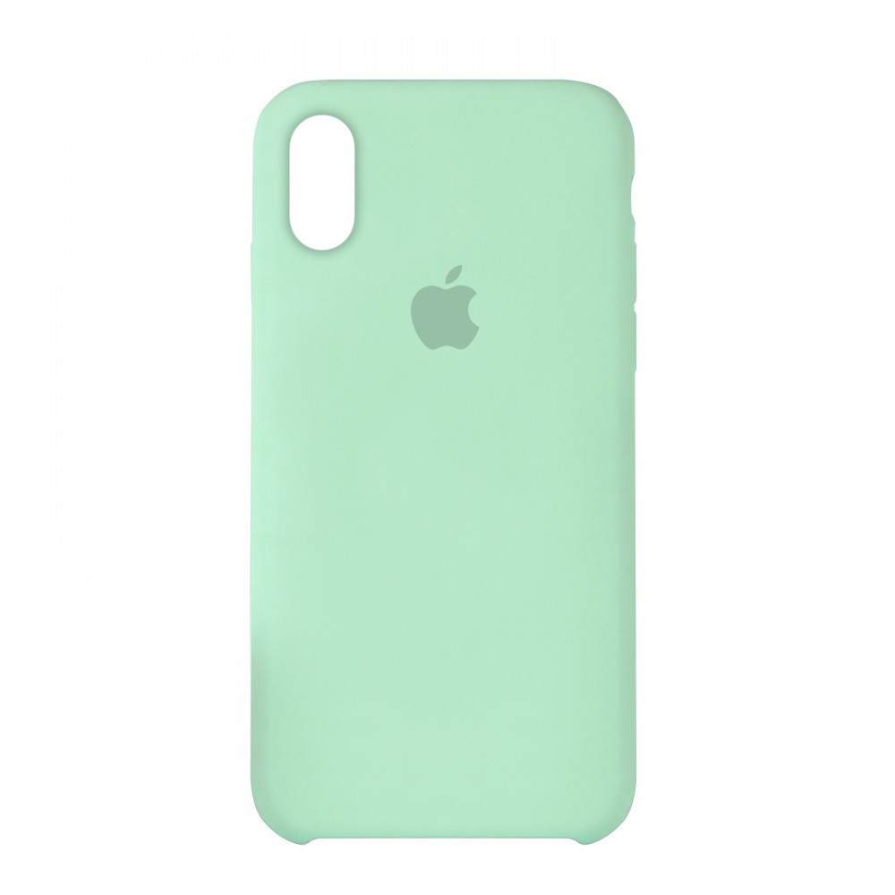 

Чехол Silicone Case для iPhone X / XS Copy Aquamarine, Голубой