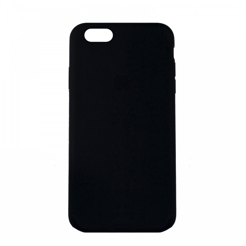 

Чехол Silicone Case Full Cover для iPhone 6 / 6S Copy Black, Черный