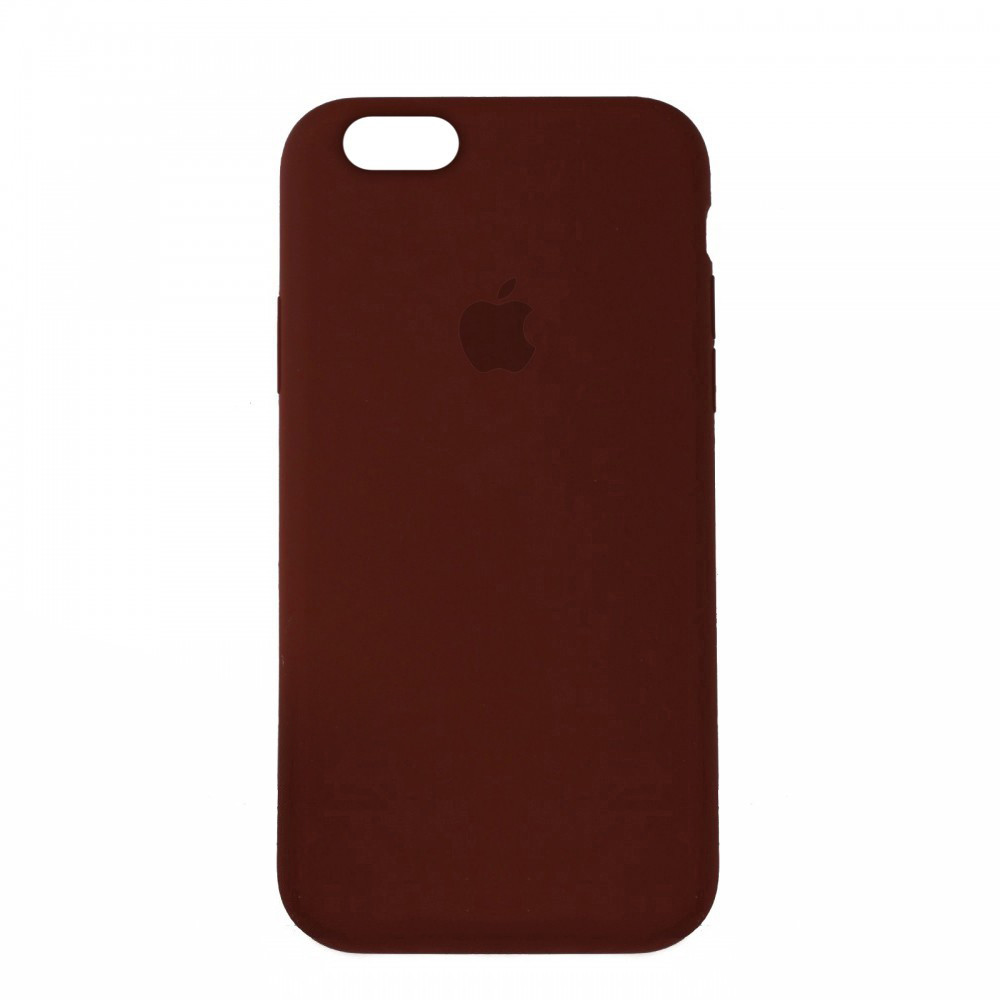 

Чехол Silicone Case Full Cover для iPhone 6 / 6S Plus Copy Brown, Коричневый