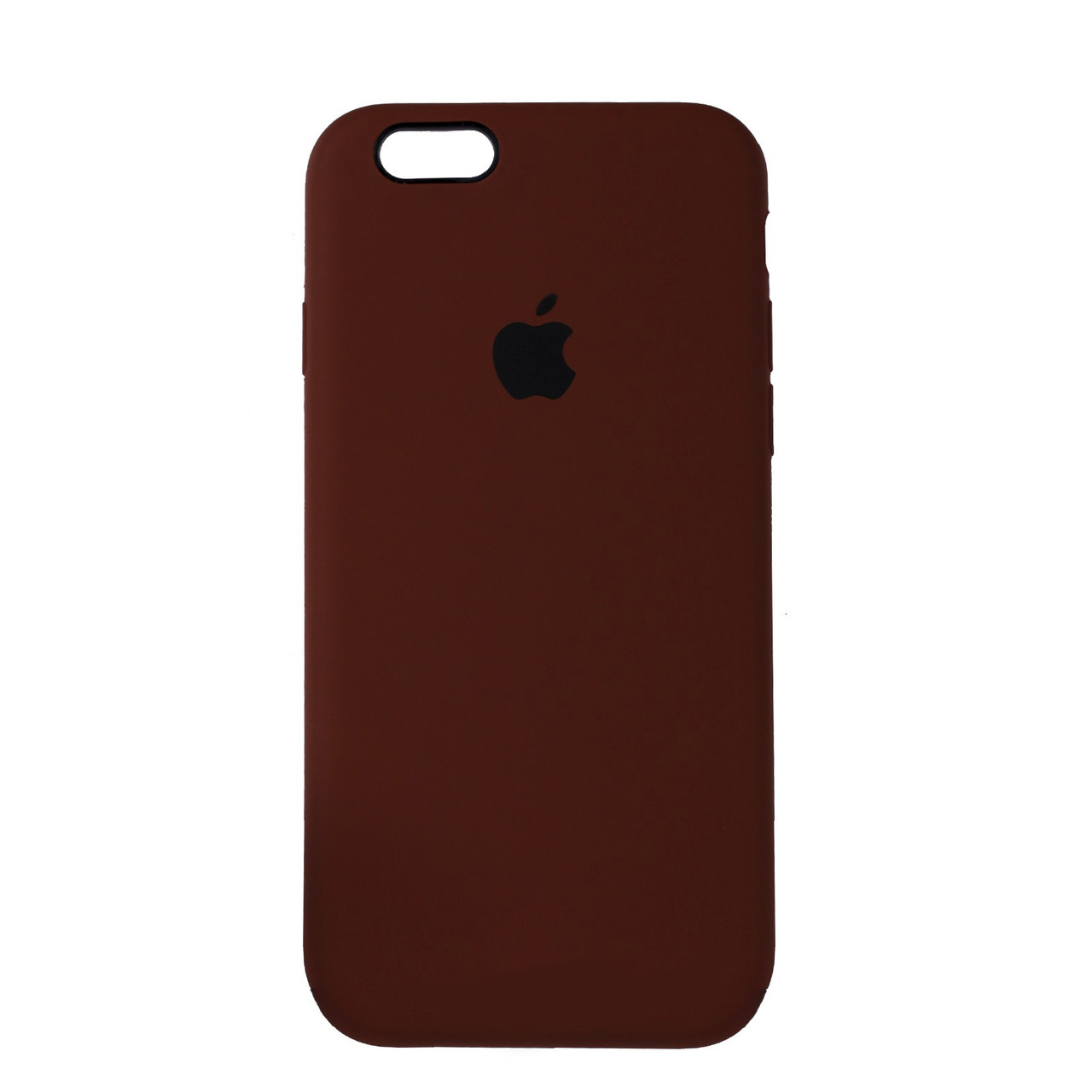 

Чехол Silicone Case Full Cover iPhone 6/6S Copy Brown (57), Коричневый