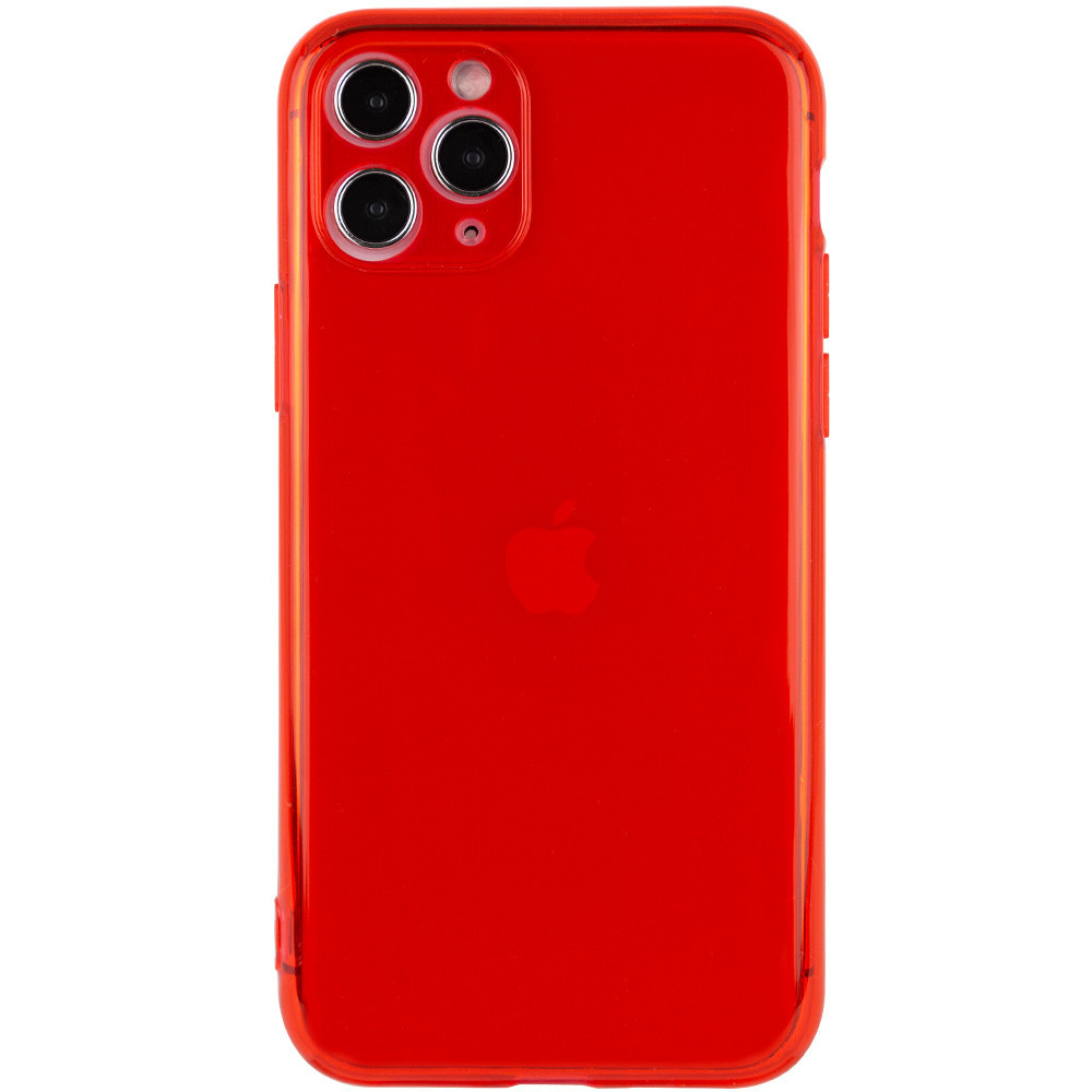 

Матовый полупрозрачный TPU чехол с защитой камеры для Apple iPhone 11 Pro Max (6.5, Красный / red