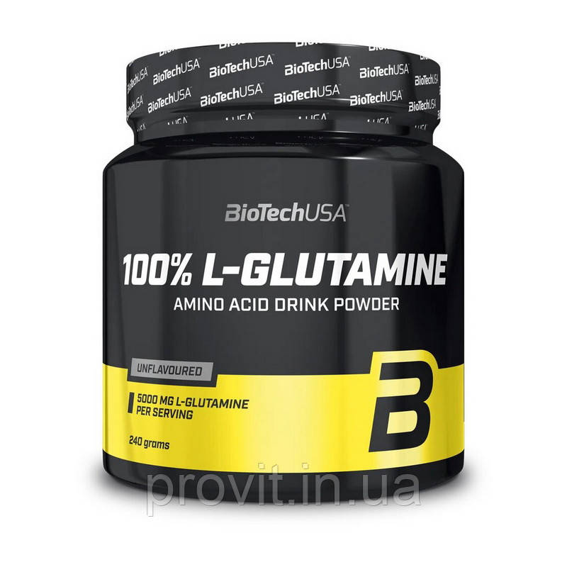 

Глютамин BioTech 100% L-Glutamine 240 г Без вкуса