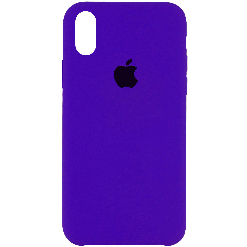 

Чехол Silicone Case (AA) для Apple iPhone X (5.8") / XS (5.8")