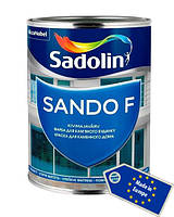 Краска для фасада и цоколя, SANDO F, тонир.база BC, 0.98л