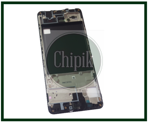 Рамка дисплея для Samsung A515, Galaxy A51 2020, черная