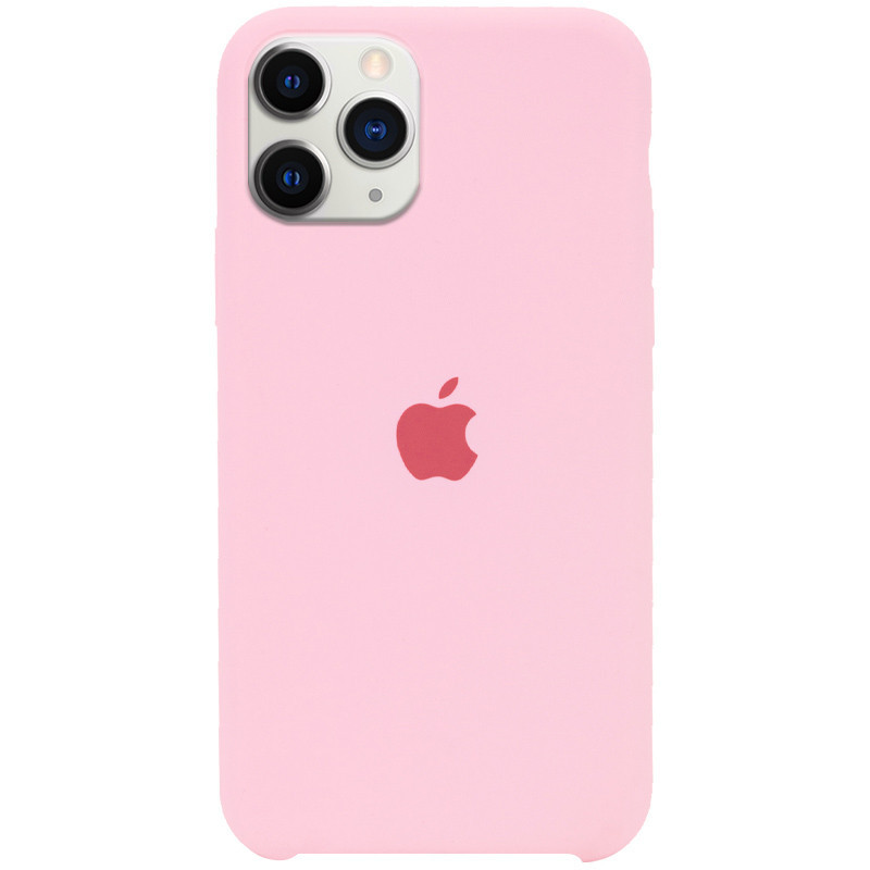 

Чехол Silicone Case (AA) для Apple iPhone 11 Pro (5.8") Розовый / Light pink