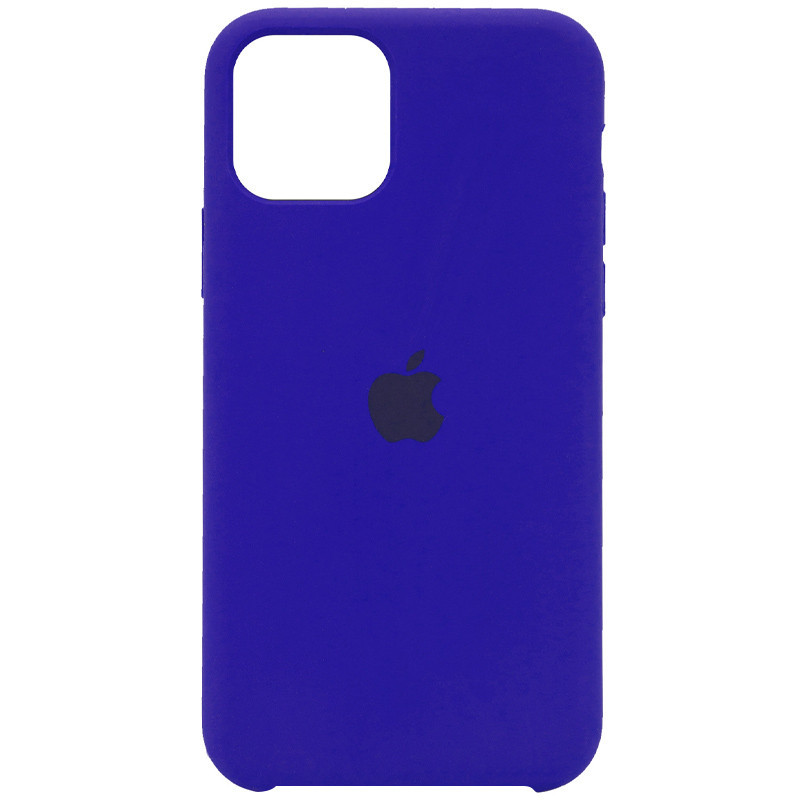 

Чехол Silicone Case (AA) для Apple iPhone 11 Pro (5.8") Синий / Shiny blue