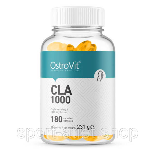 

Жиросжигатель OstroVit CLA 1000, 180 капсул