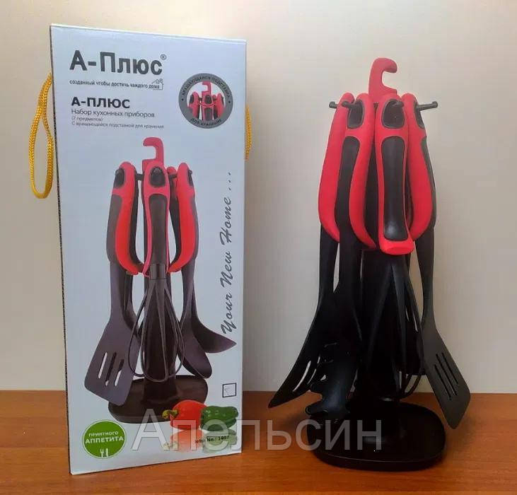 

Набор кухонных принадлежностей Kitchen Tools 7 предметов Красный