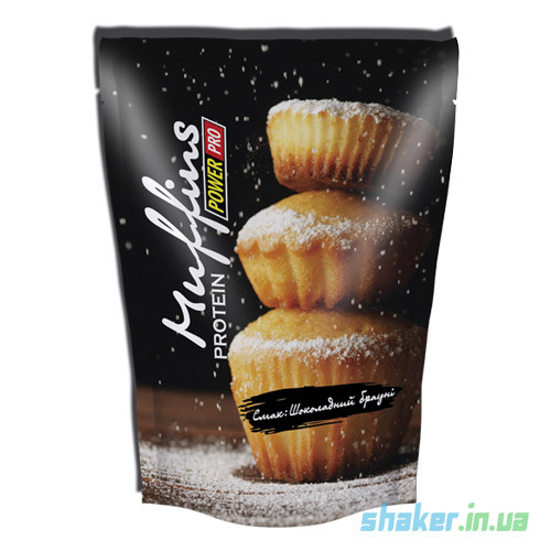 

Протеиновая смесь для приготовления маффинов Power Pro Muffins (600 г) павер про полуниця з білим шоколадом