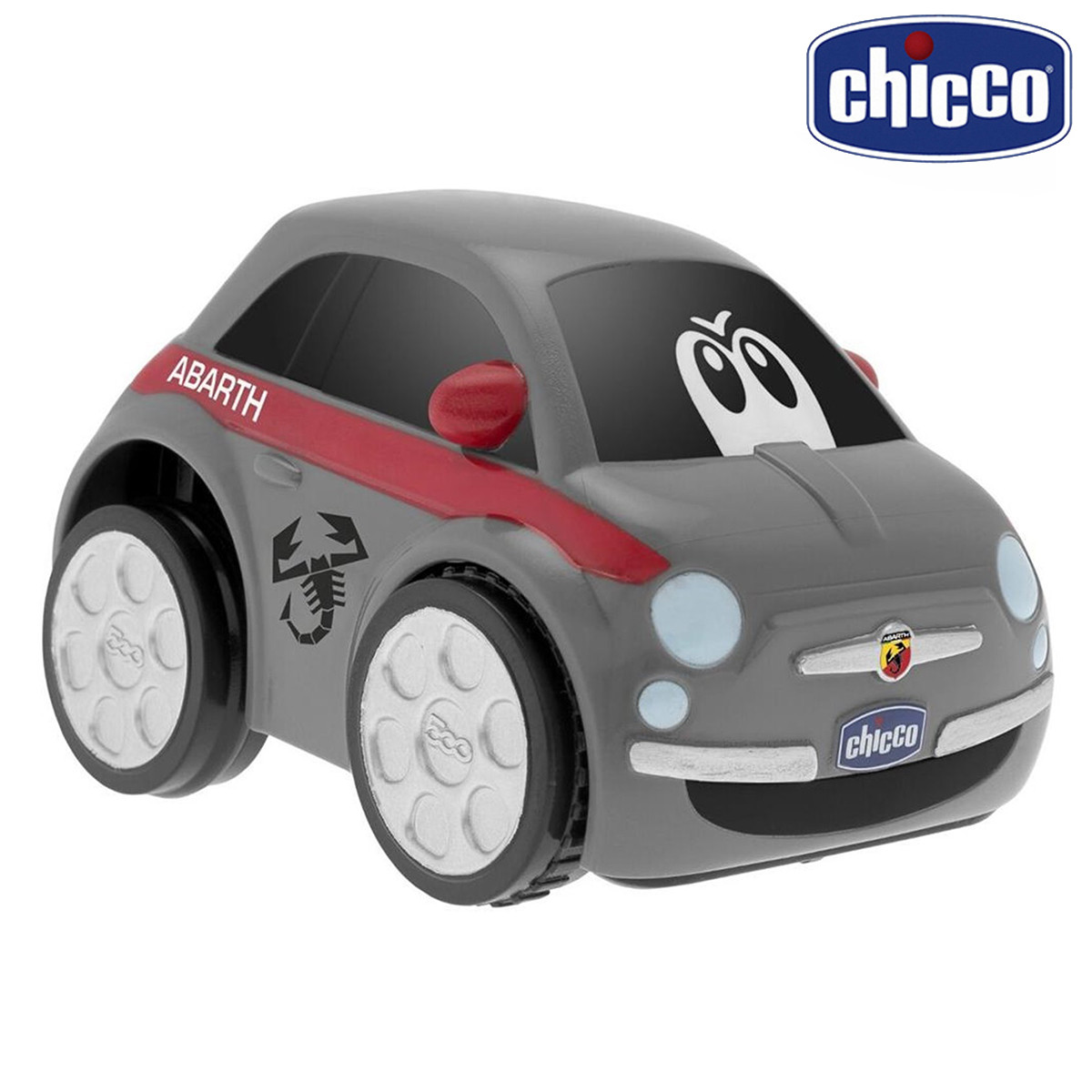 

Машинка Chicco - Фиат 500 (07331.00) серый