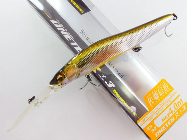 

MEGABASS VISION ONETEN R +3 M STARDUST SHAD II