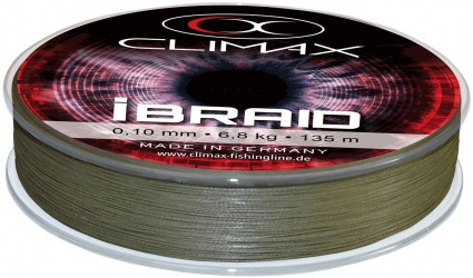 

Шнур Climax iBraid 8 olive 275m 0,12mm 9,2kg