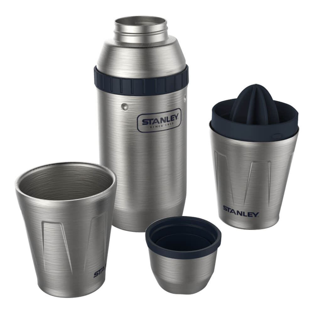 

Набор посуды STANLEY Happy Hour System (Шейкер 0.59л и 2 чашки 0.21л), Серебристый