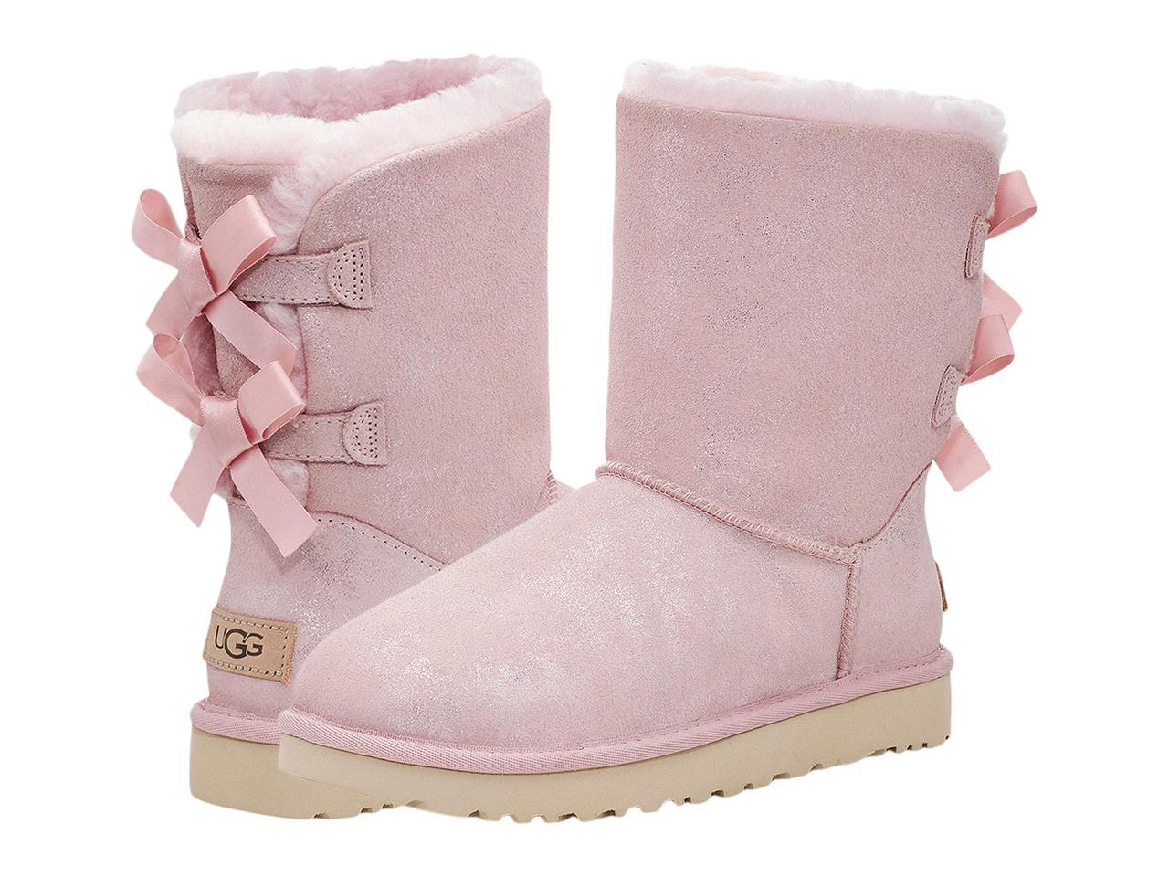 

Ботинки/Сапоги (Оригинал) UGG Bailey Bow II Shimmer Pink Cloud