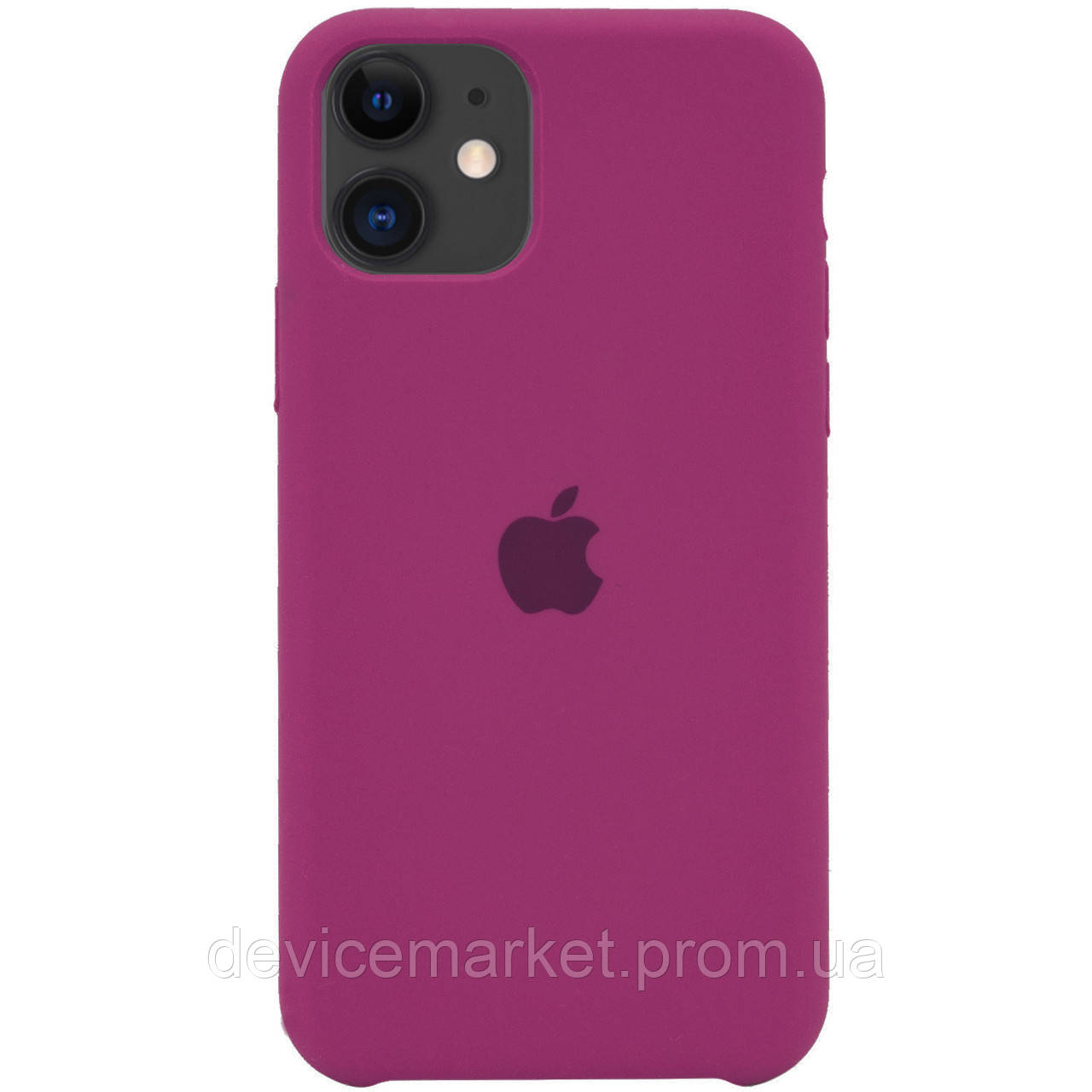 

Чехол Silicone Case для Apple iPhone 11 (6.1") Малиновый / Dragon Fruit