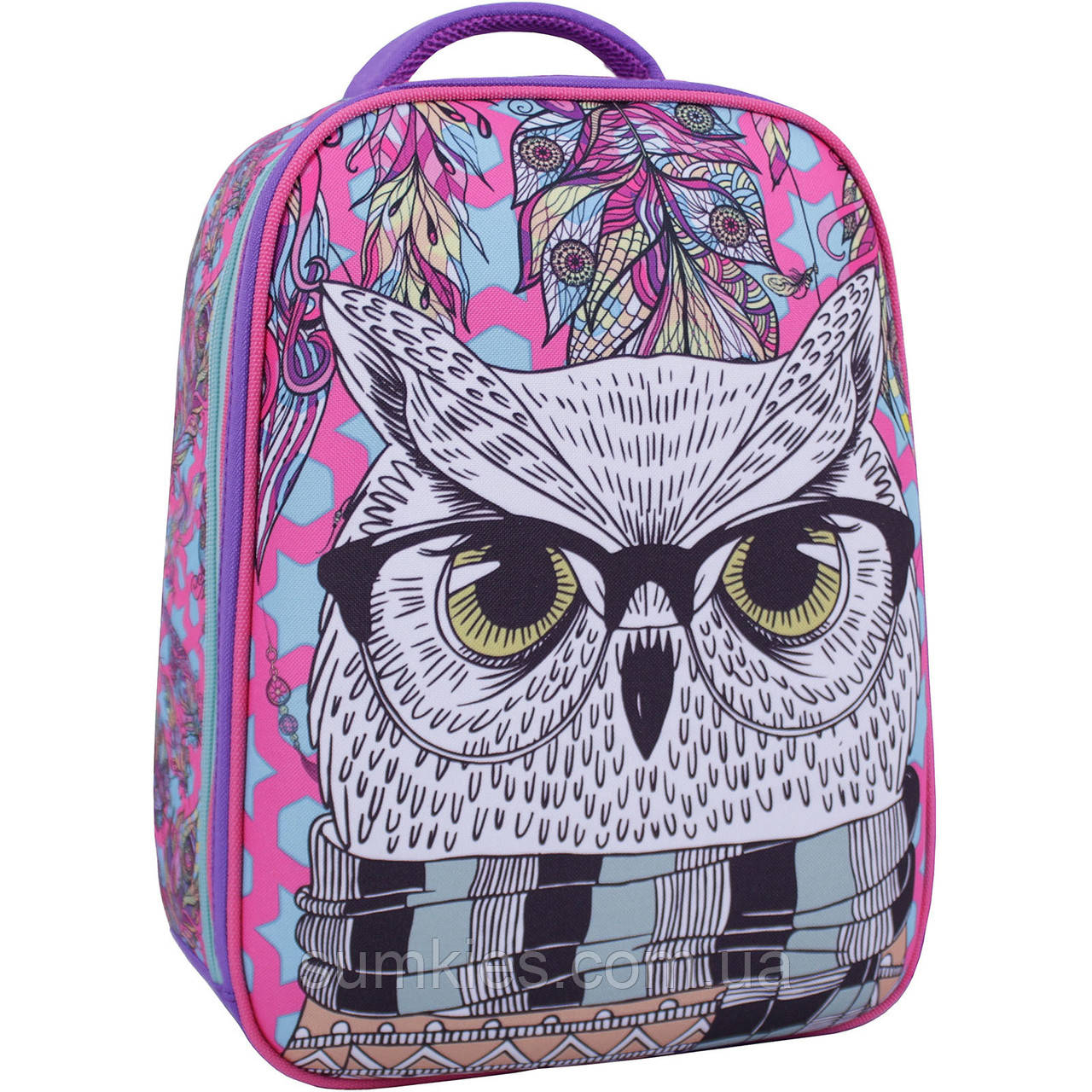 

Рюкзак Bagland Turtle 17 л. фиолетовый 514 (0013466)