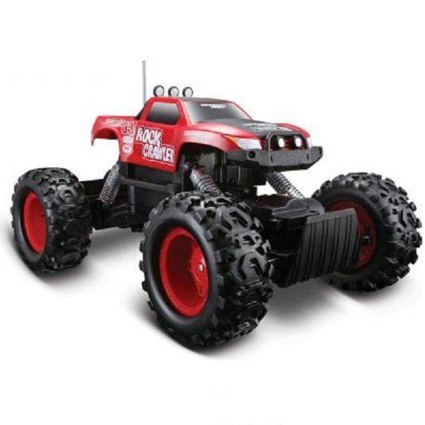 

Автомодель на радиоуправлении Rock Crawler (аккум. 6v + 2хАА) красный