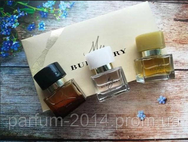 

Женский подарочный набор барбери май барбери блэк блаш Burberry My Burberry 3x30 ml (лиц.) аромат духи парфюм