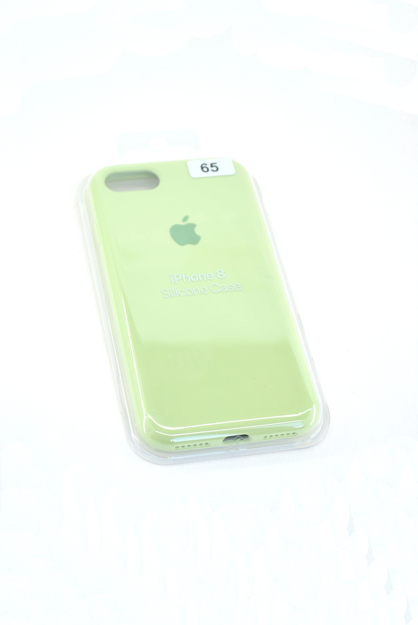 

Чехол для телефона iPhone 7 /8 Silicone Case original FULL №65 pistachio (4you)