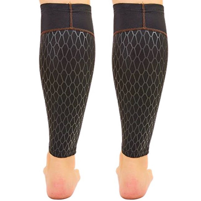 

Фиксатор мышц голени Zelart полиамид, спандекс, р-р M, L, XL черный 2 шт. (903501)