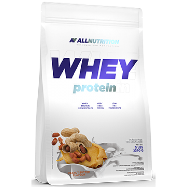 

Сывороточный протеин концентрат AllNutrition Whey Protein (2,2 кг) алл нутришн Banana-Cookie