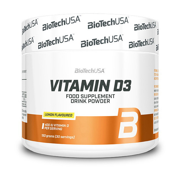 

Витамин д3 BioTech Vitamin D3 (150 г) биотеч лимон