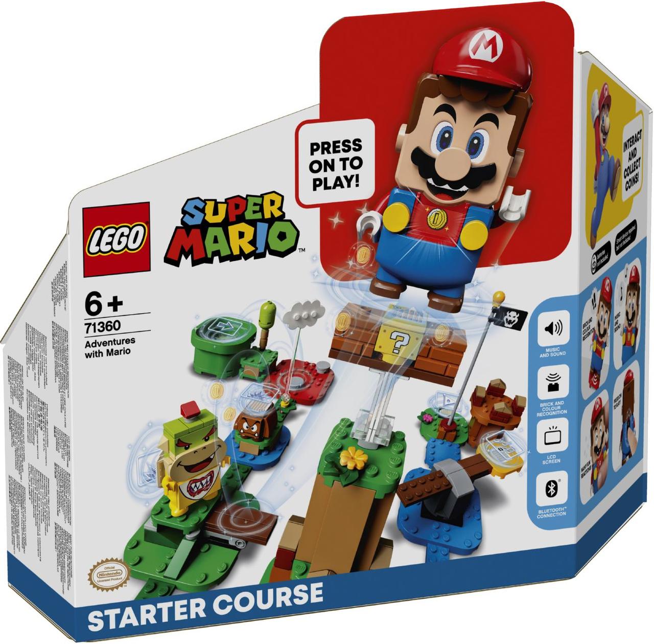 Lego Super Mario Приключения вместе с Марио. Стартовый набор Лего 7136
