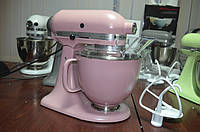 Планетарный миксер KitchenAid 5KSM150 ARTISAN, 4.83 л, розовый + розовая чаша, фото 1