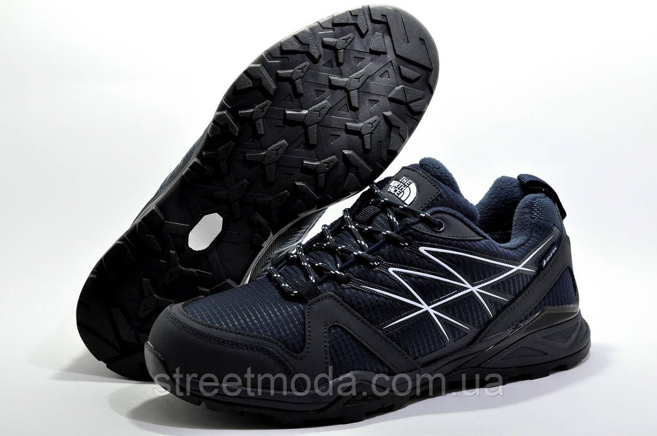 

Туристические кроссовки в стиле The North Face, Синие, Синий