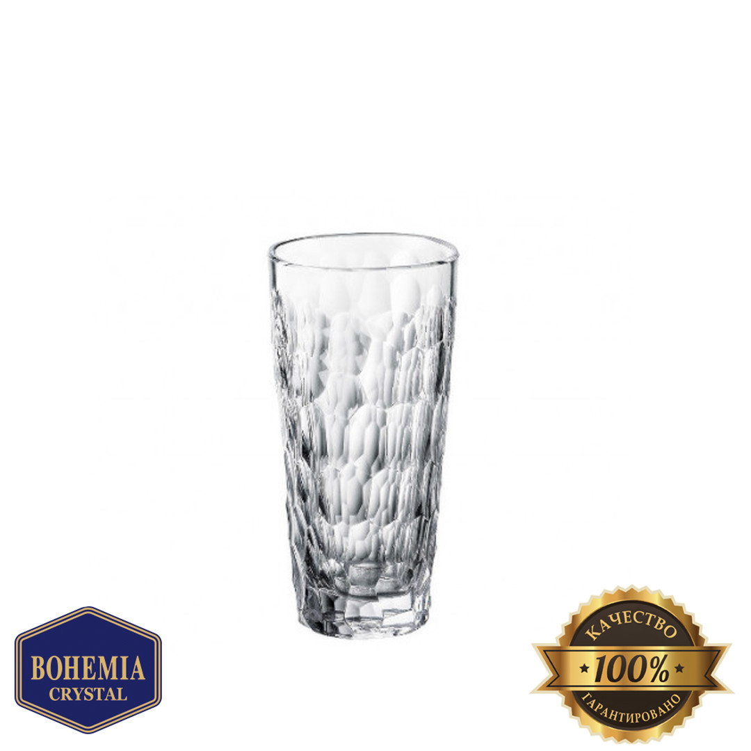 

Набор стаканов для сока стеклянных Bohemia Marble 375 мл 6 шт (9035), Прозрачный