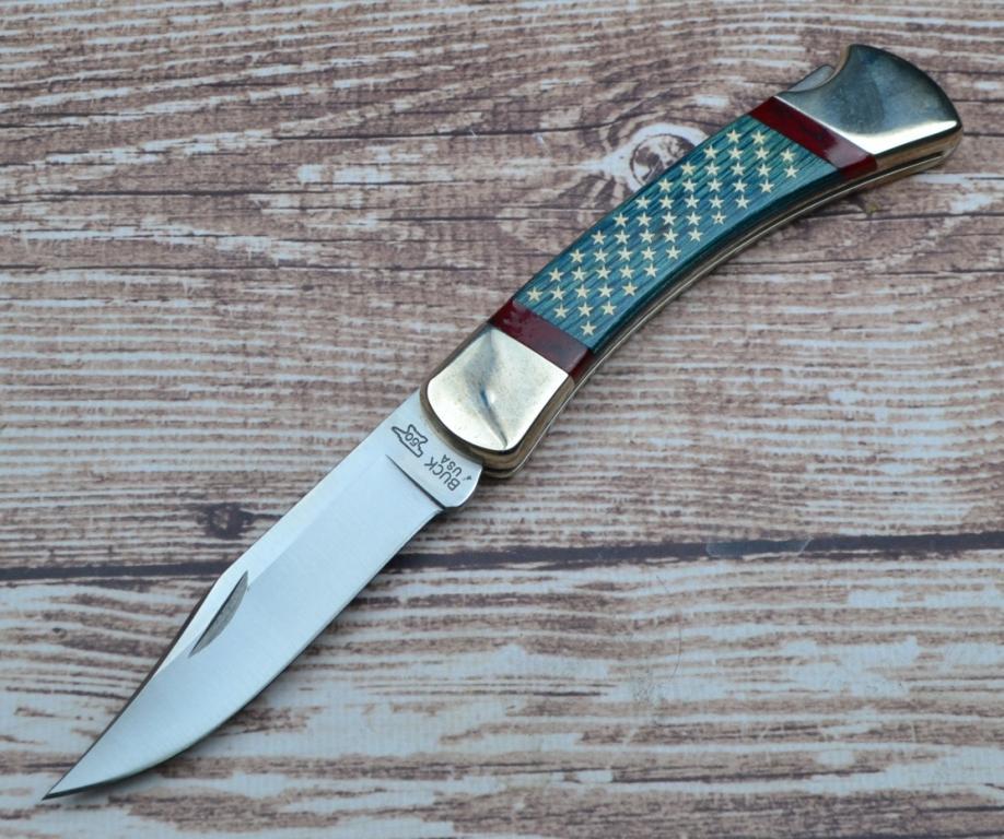 

Нож Buck Folding Hunter Stars and Stripes, Limited Edition