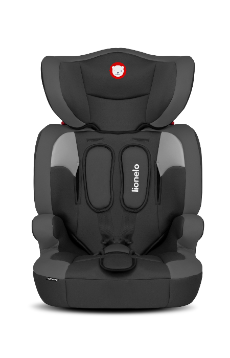 

Детское автокресло Lionelo LEVI ONE BLACK, Польша, Черный с серым