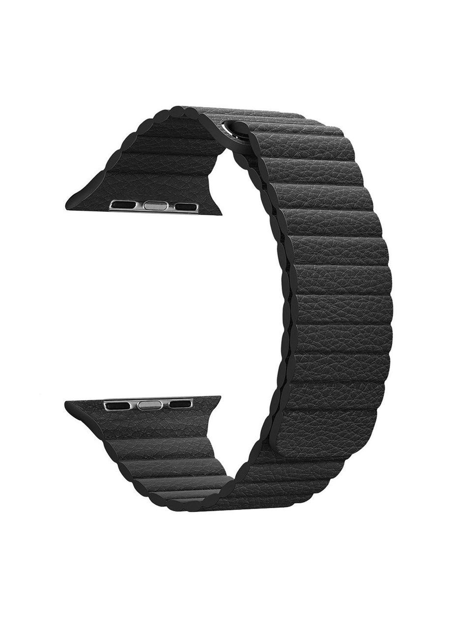 

Ремешок Leather loop для Apple Watch 38/40mm ARM Series 5 4 3 2 1 Black